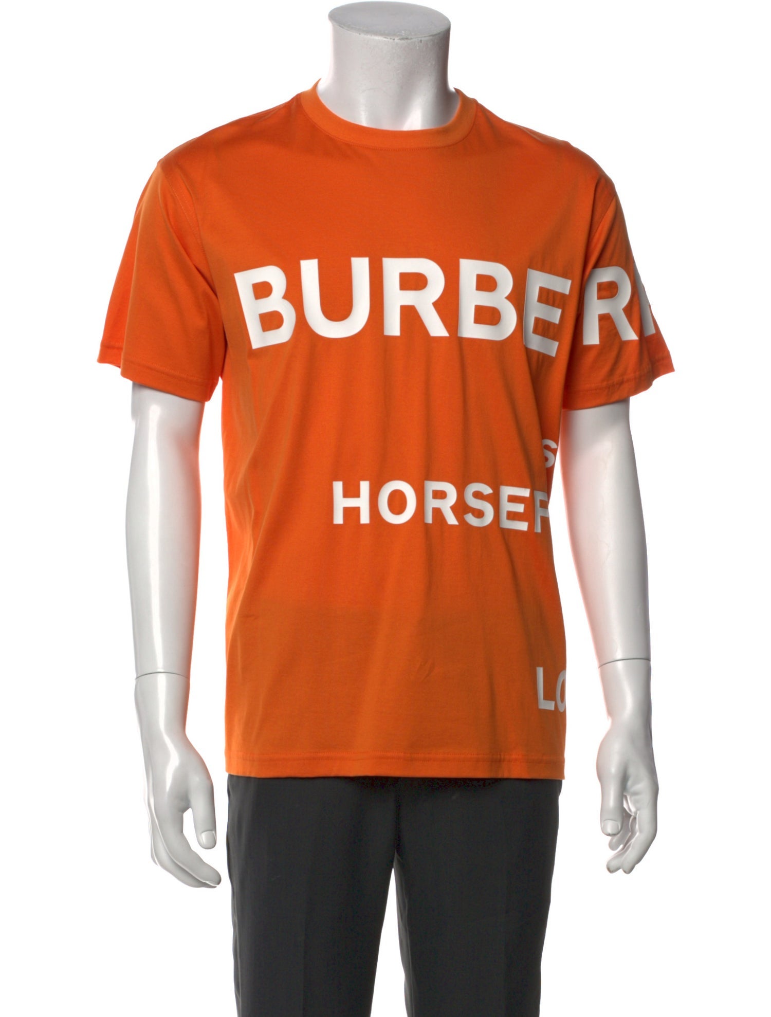 Burberry Graphic Print Crew Neck T-Shirt