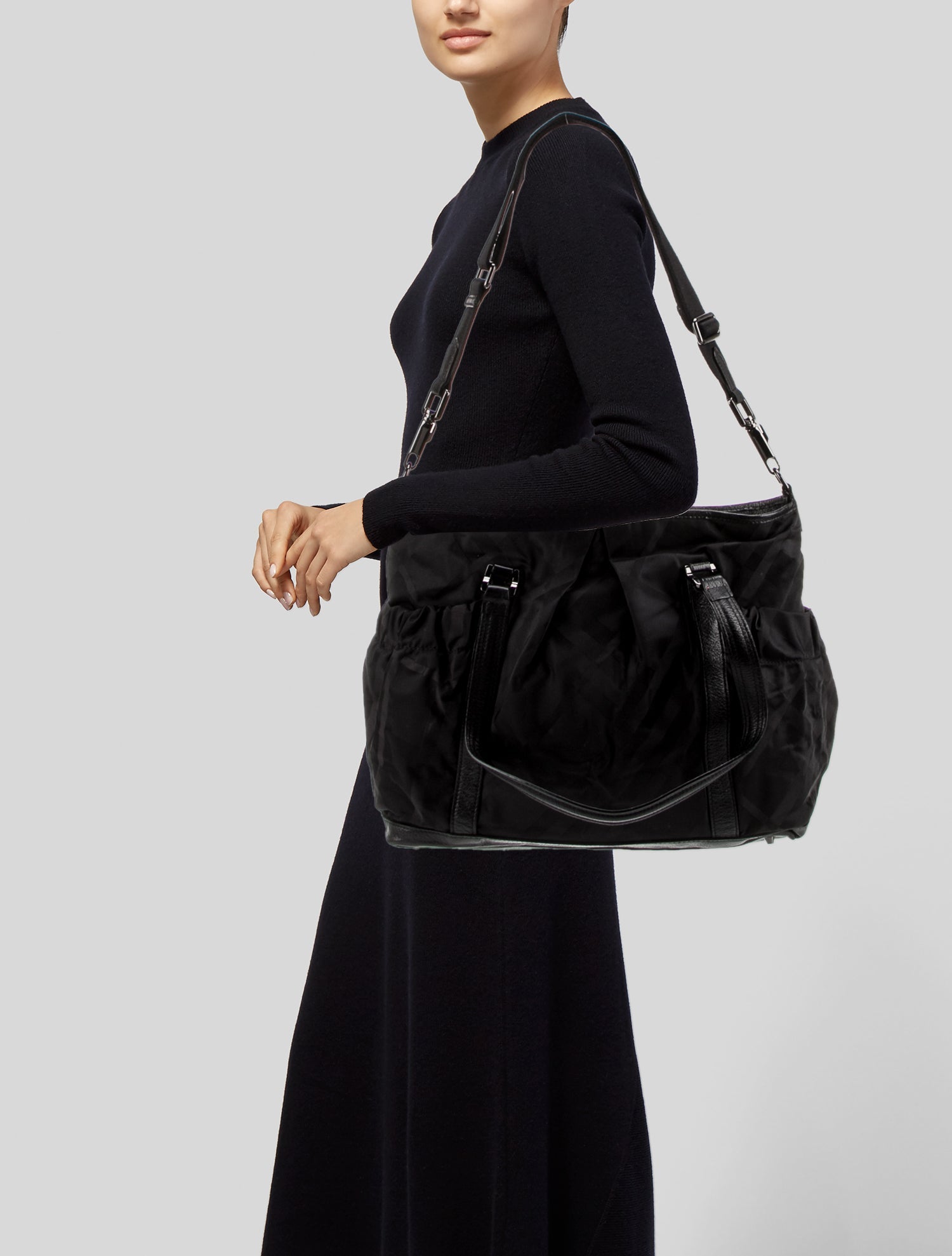 Burberry Super Nova Check Diaper Bag