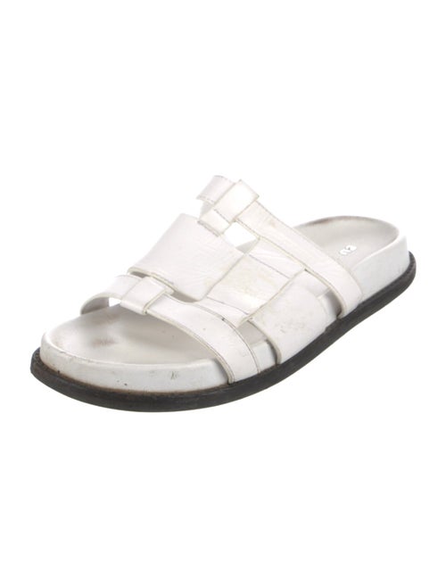 Burberry Leather Slides