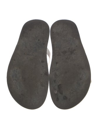 Burberry Leather Slides