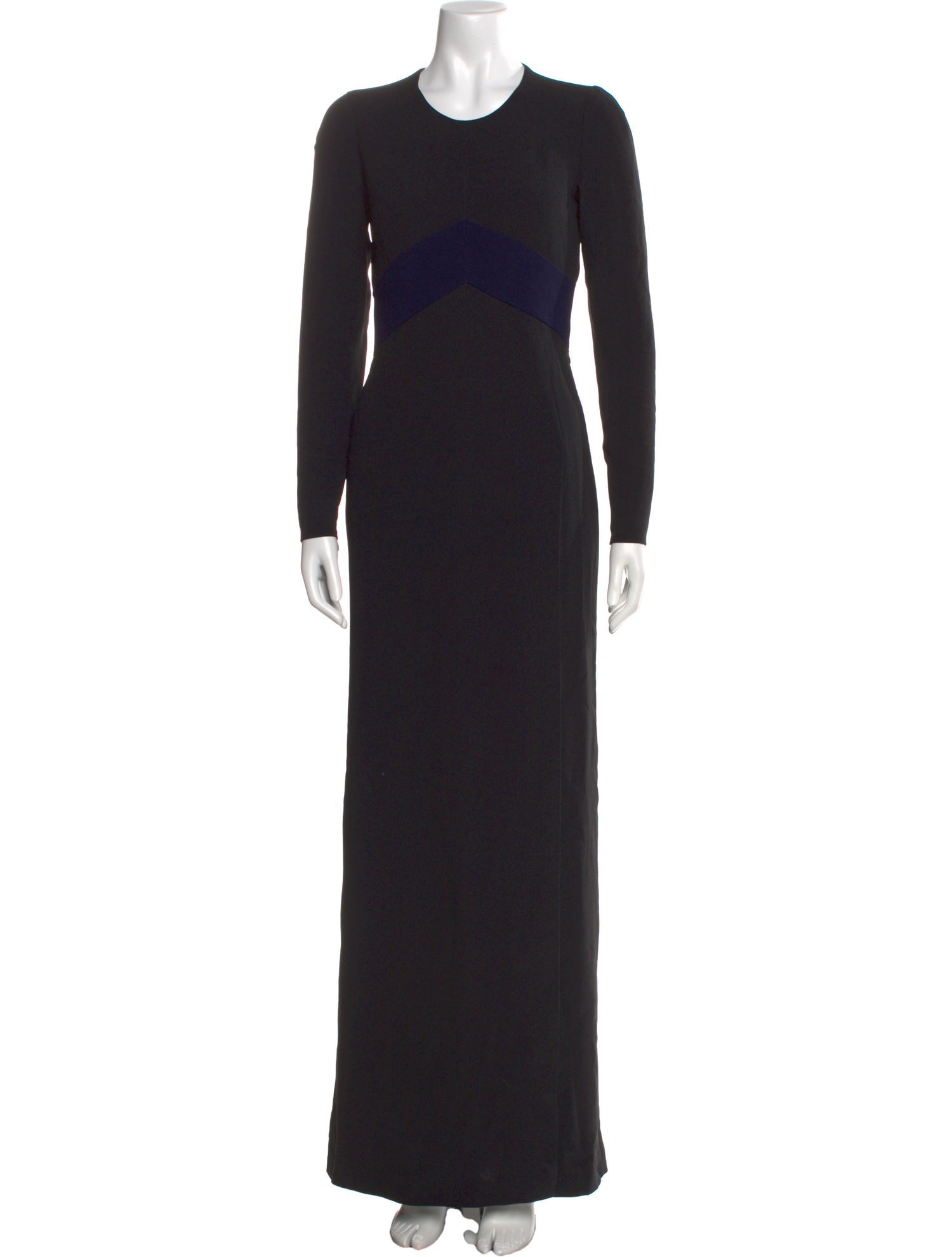 Burberry Crew Neck Long Dress