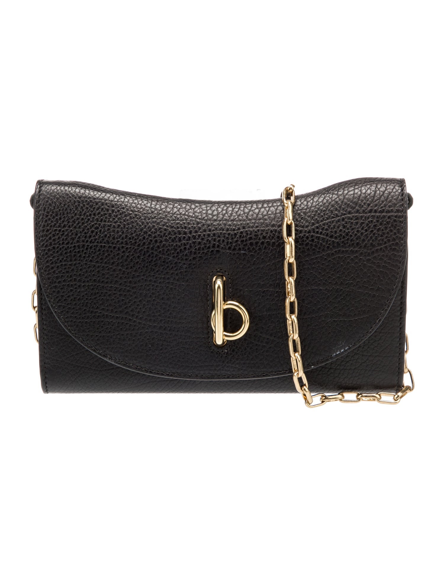 Burberry Leather Rocking Horse Wallet on Chain