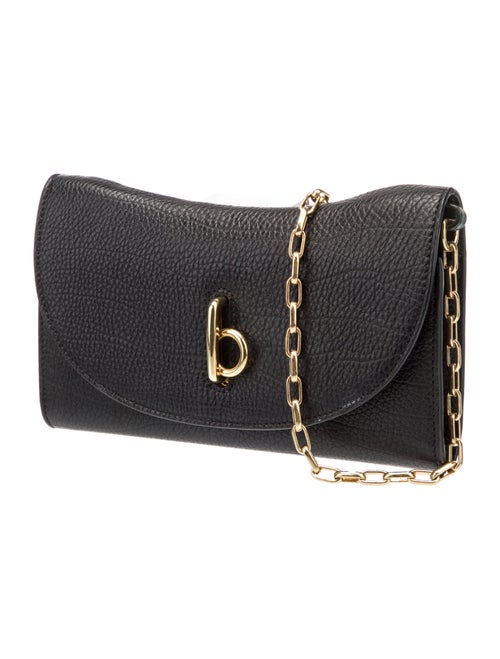 Burberry Leather Rocking Horse Wallet on Chain