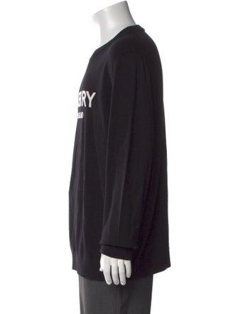 Burberry Wool Graphic Print Pullover