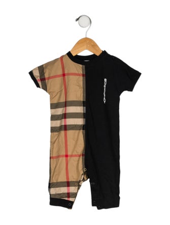 Burberry Check Print One Piece