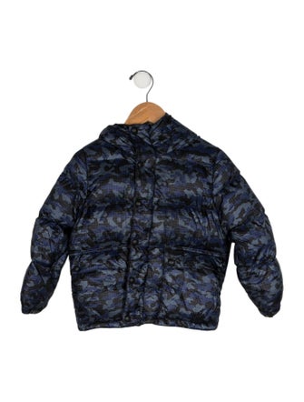 Burberry Patterned Down Coat