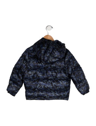 Burberry Patterned Down Coat