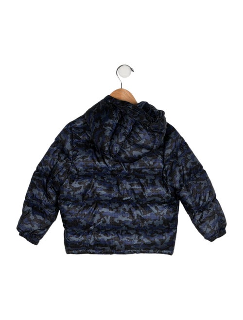 Burberry Patterned Down Coat