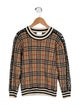 Burberry Check Print Sweater
