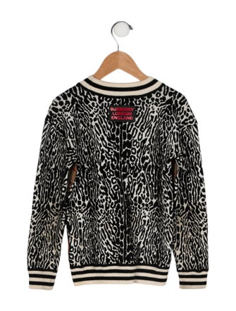 Burberry Check Print Sweater