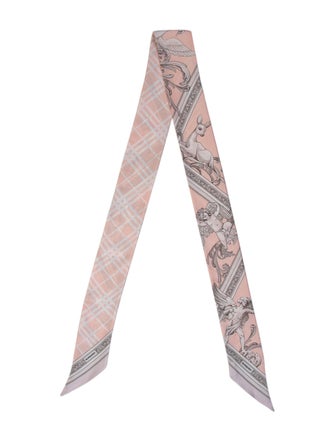 Burberry Silk Paisley Print Bandeau