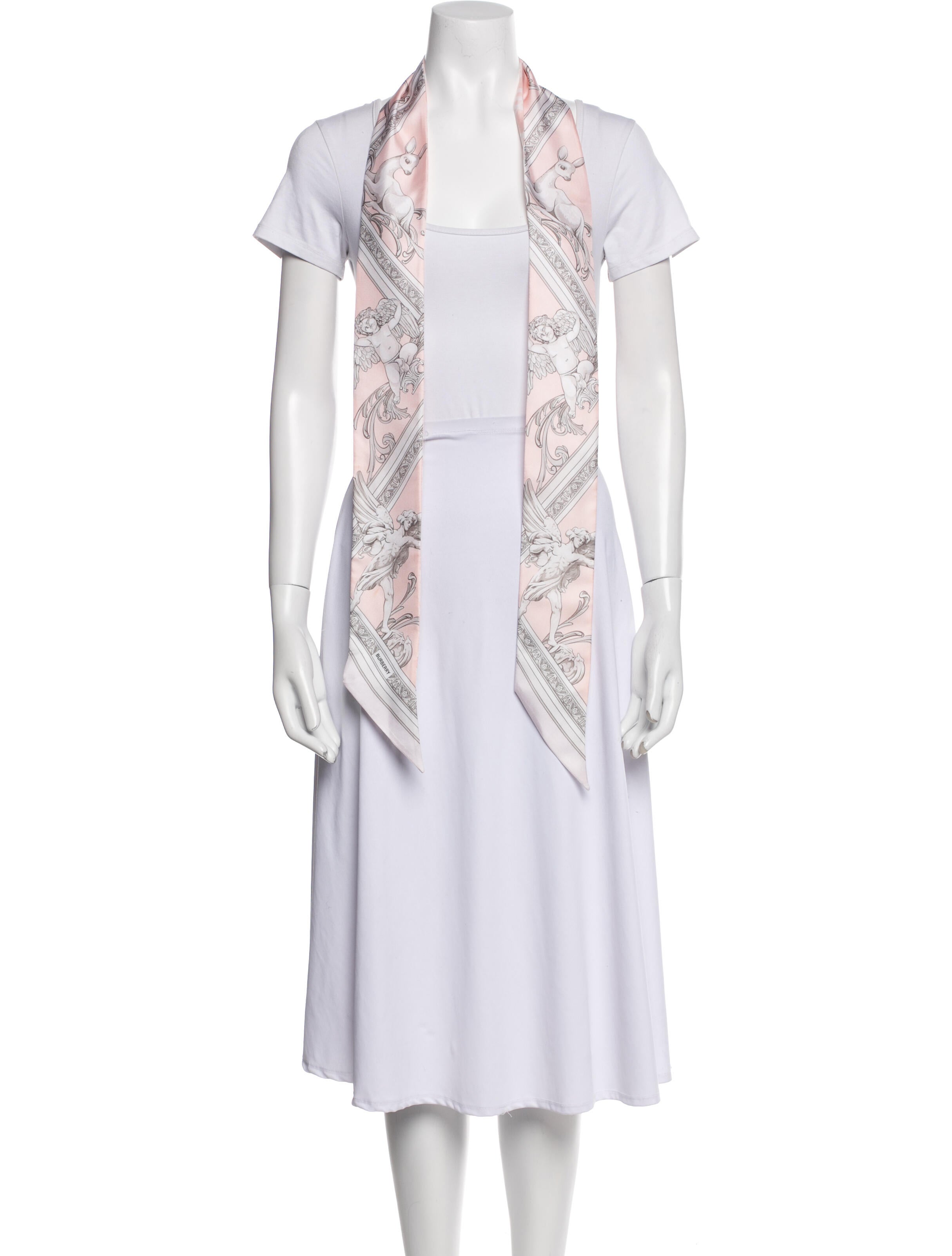 Burberry Silk Paisley Print Bandeau