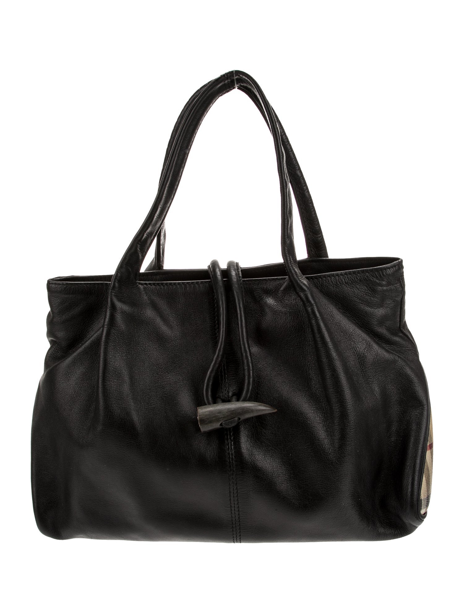 Burberry Haymarket Check Shoulder Bag