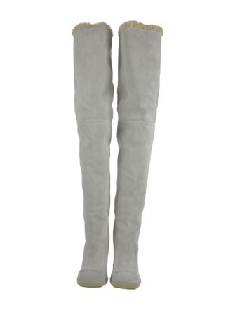 Burberry Suede Boots