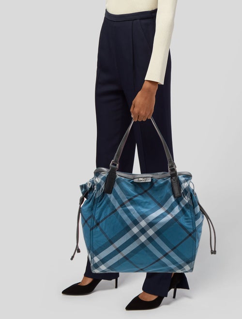 Burberry Prorsum Smoked Check Tote