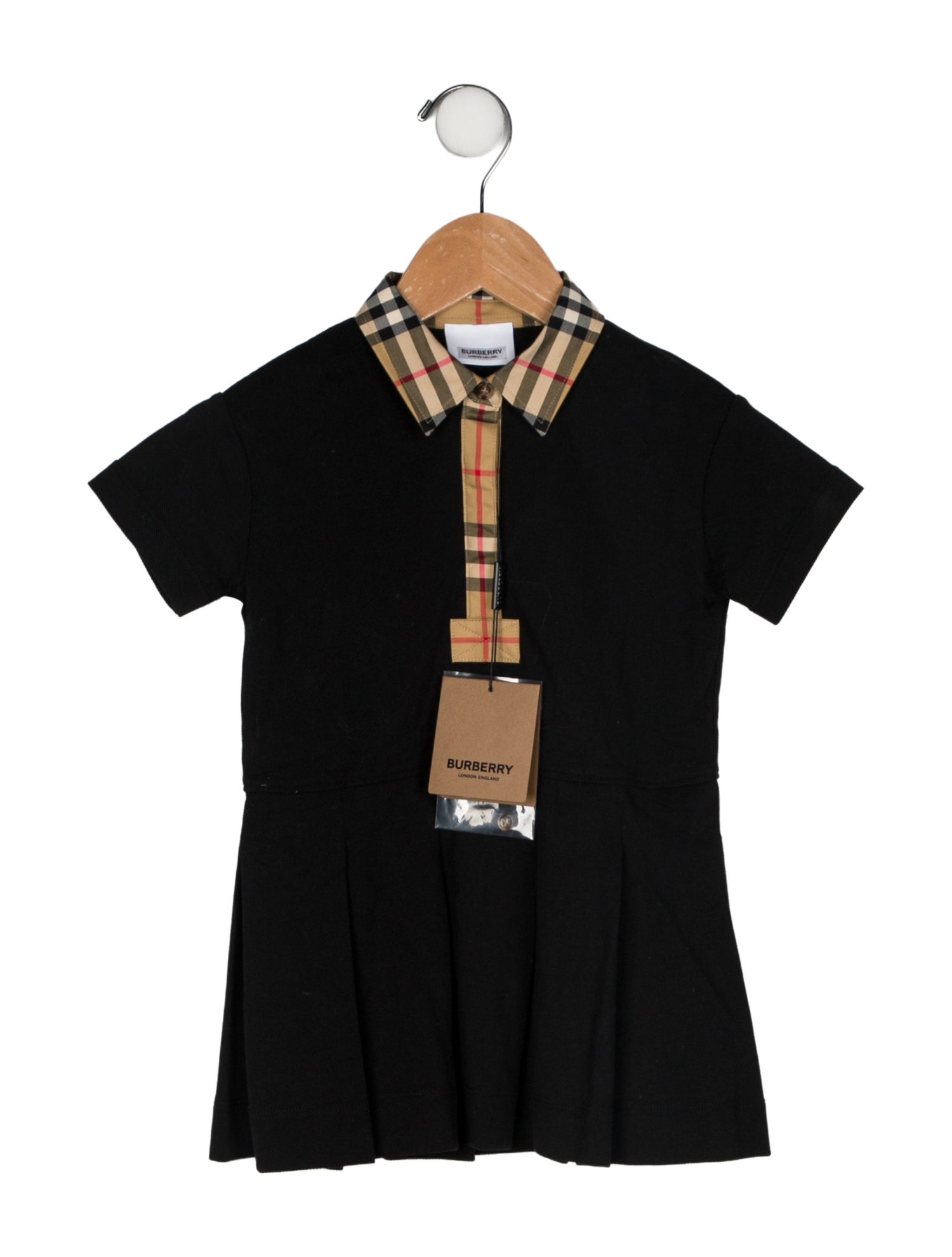 Burberry Toddler Girls' Pattern Printed Short Sleeve Casual Dress w/Tags