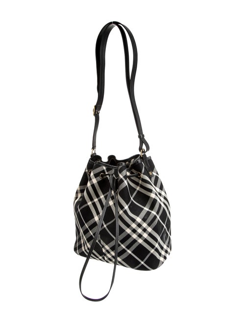 Burberry Nova Check Bucket Bag