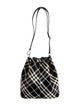 Burberry Nova Check Bucket Bag