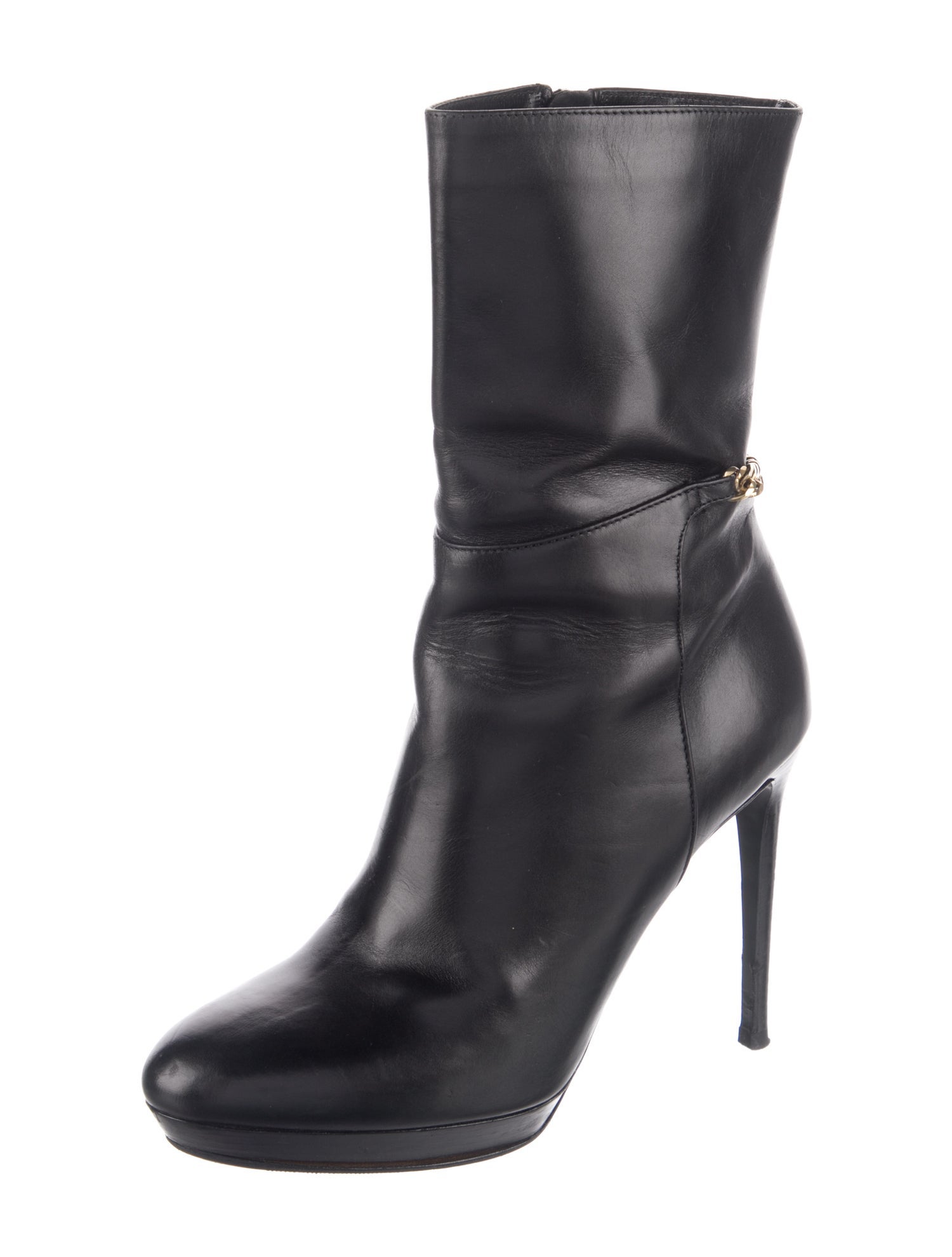 Burberry Leather Boots