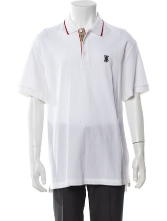 Burberry Exploded Check Pattern Collar Polo Shirt
