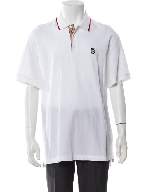 Burberry Exploded Check Pattern Collar Polo Shirt