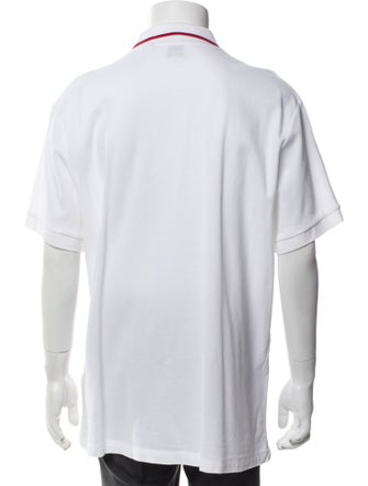 Burberry Exploded Check Pattern Collar Polo Shirt