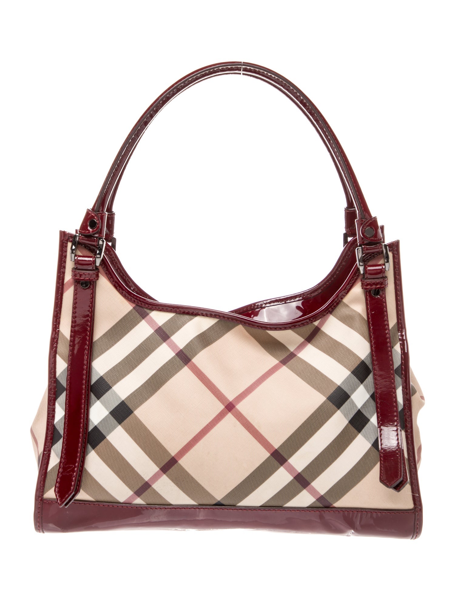 Burberry Super Nova Check Shoulder Bag
