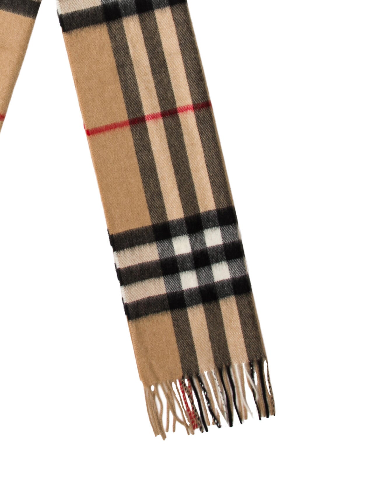 Burberry Cashmere Giant Check Scarf w/ Tags