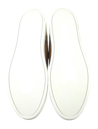 Burberry Rainbow Check Canvas Sneakers