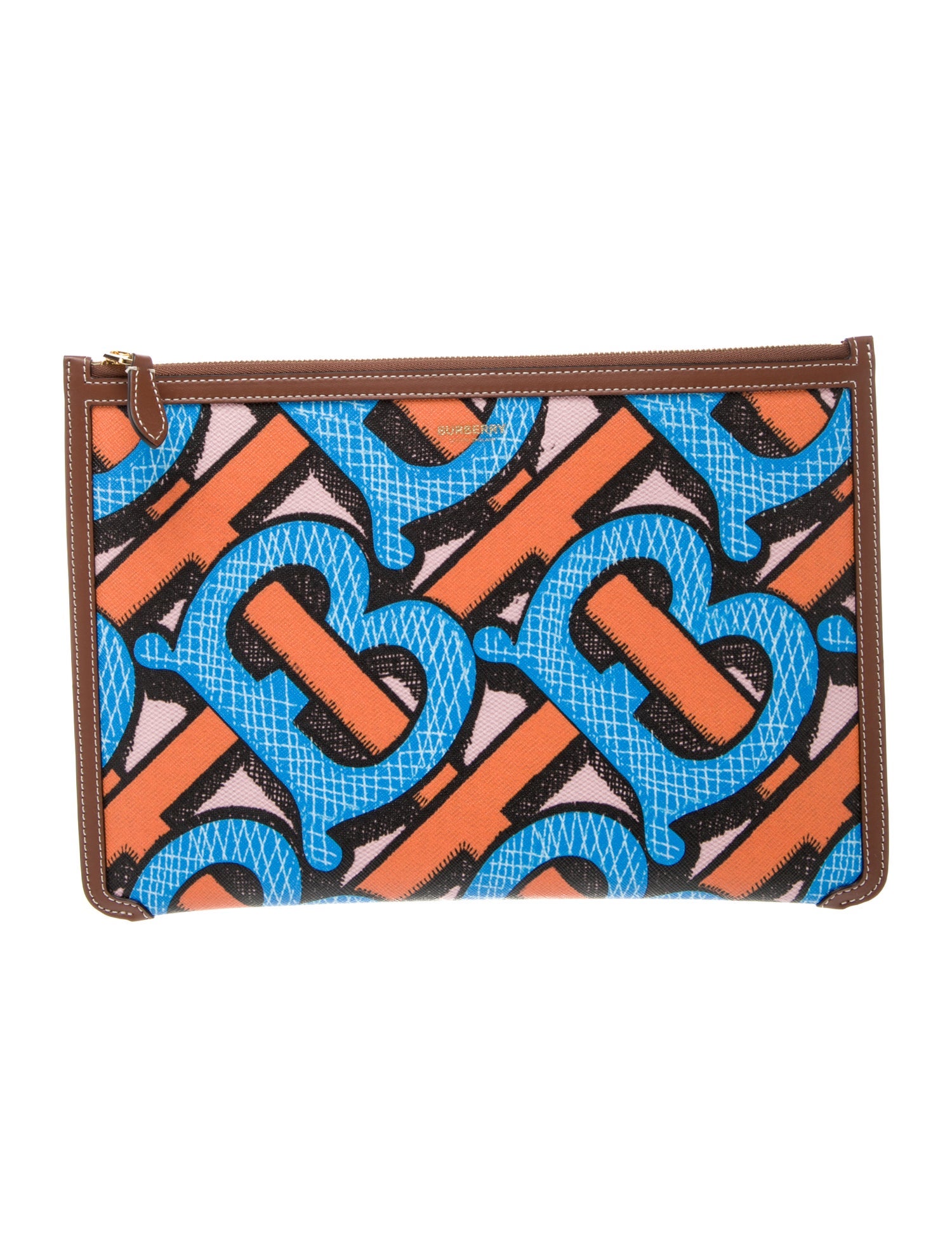 Burberry TB Monogram Clutch w/ Tags