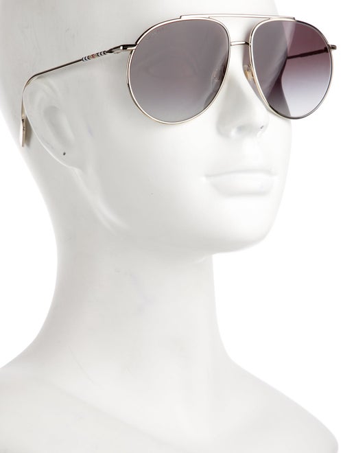 Burberry Aviator Gradient Sunglasses