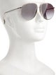 Burberry Aviator Gradient Sunglasses