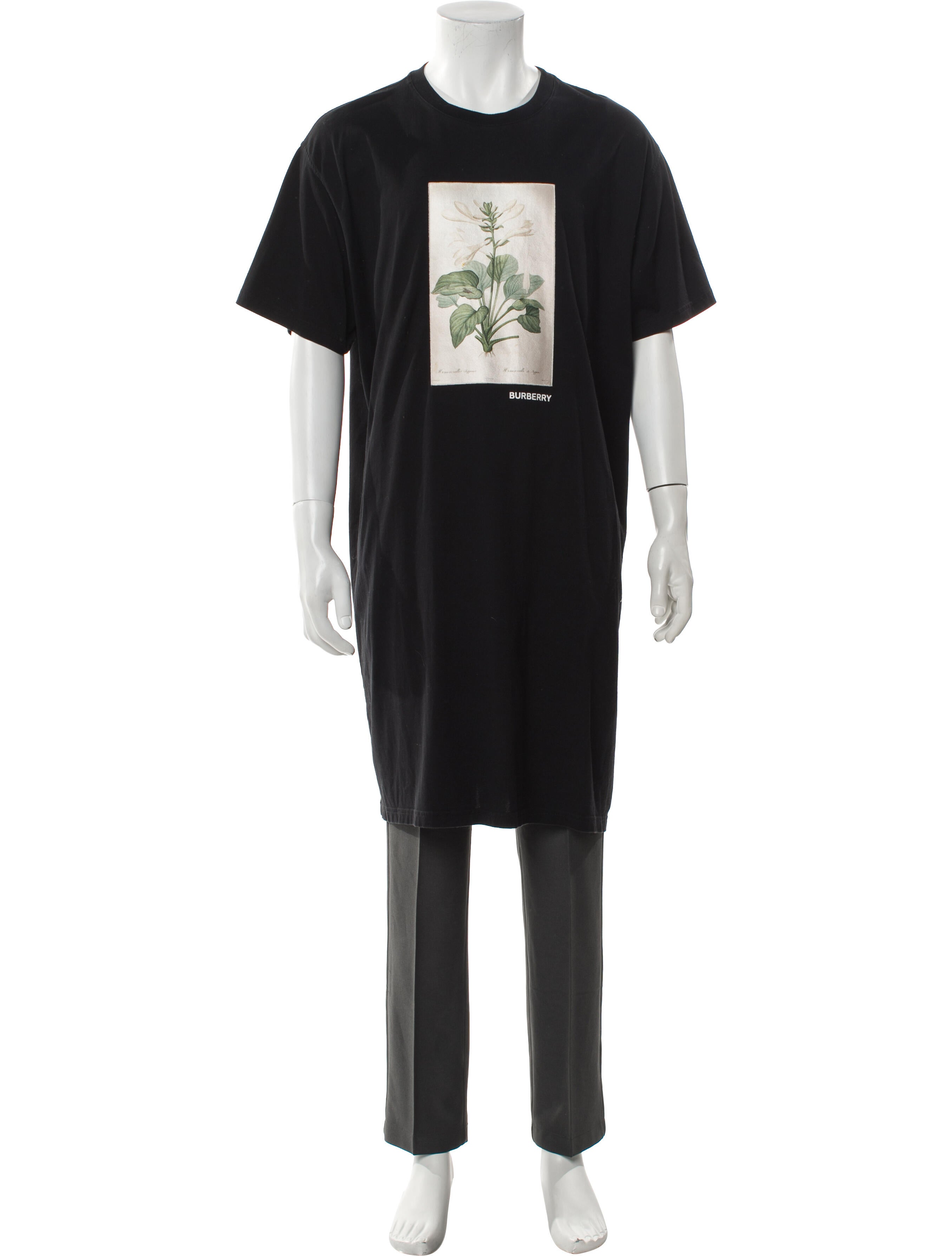 Burberry Graphic Print Crew Neck T-Shirt