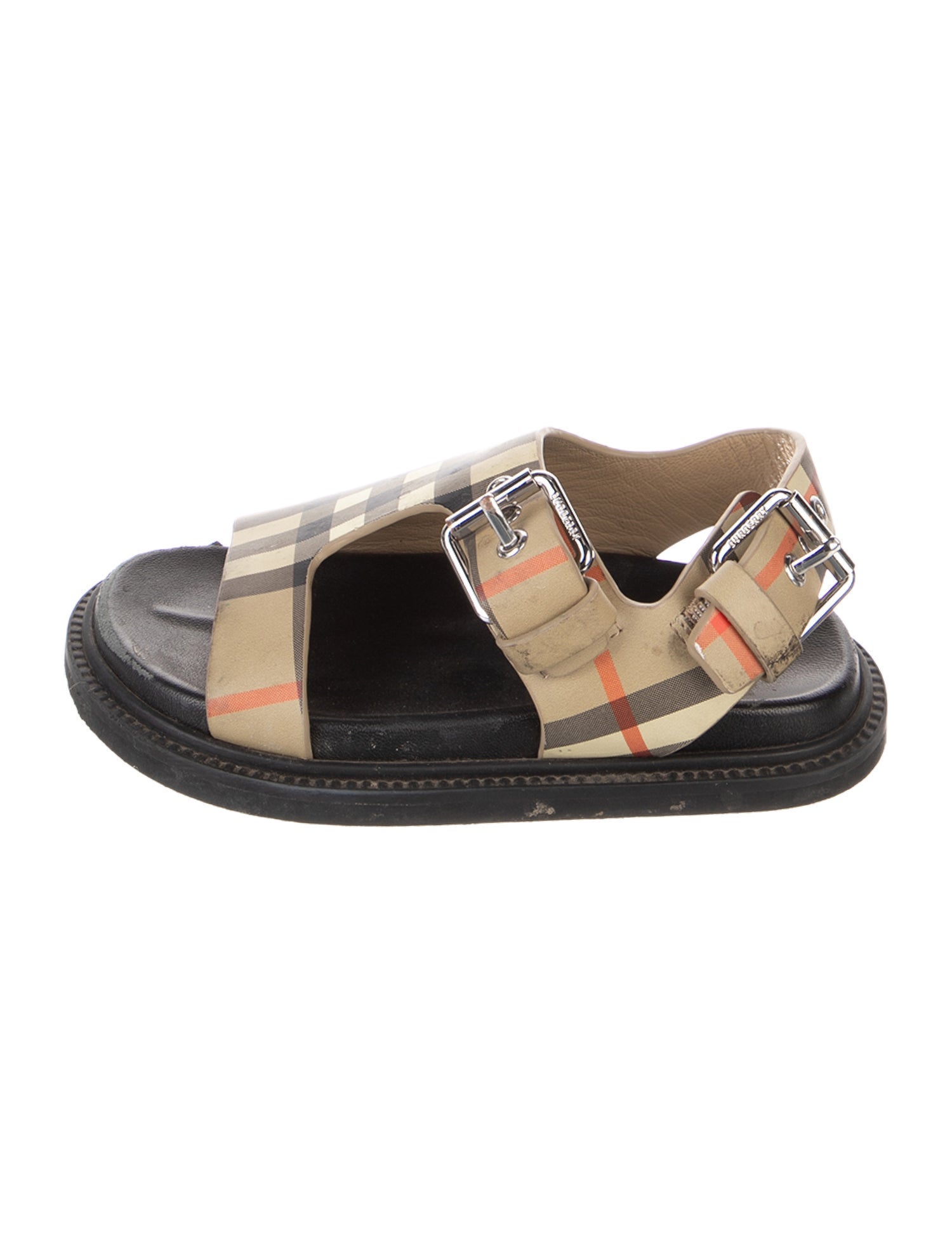 Burberry Kids' Checkprint Sandals