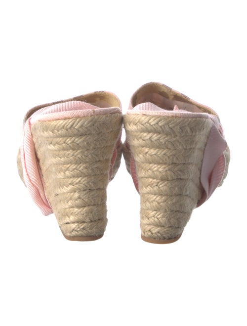 Burberry Nova Check Pattern Canvas Slingback Pumps