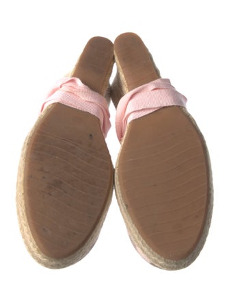 Burberry Nova Check Pattern Canvas Slingback Pumps