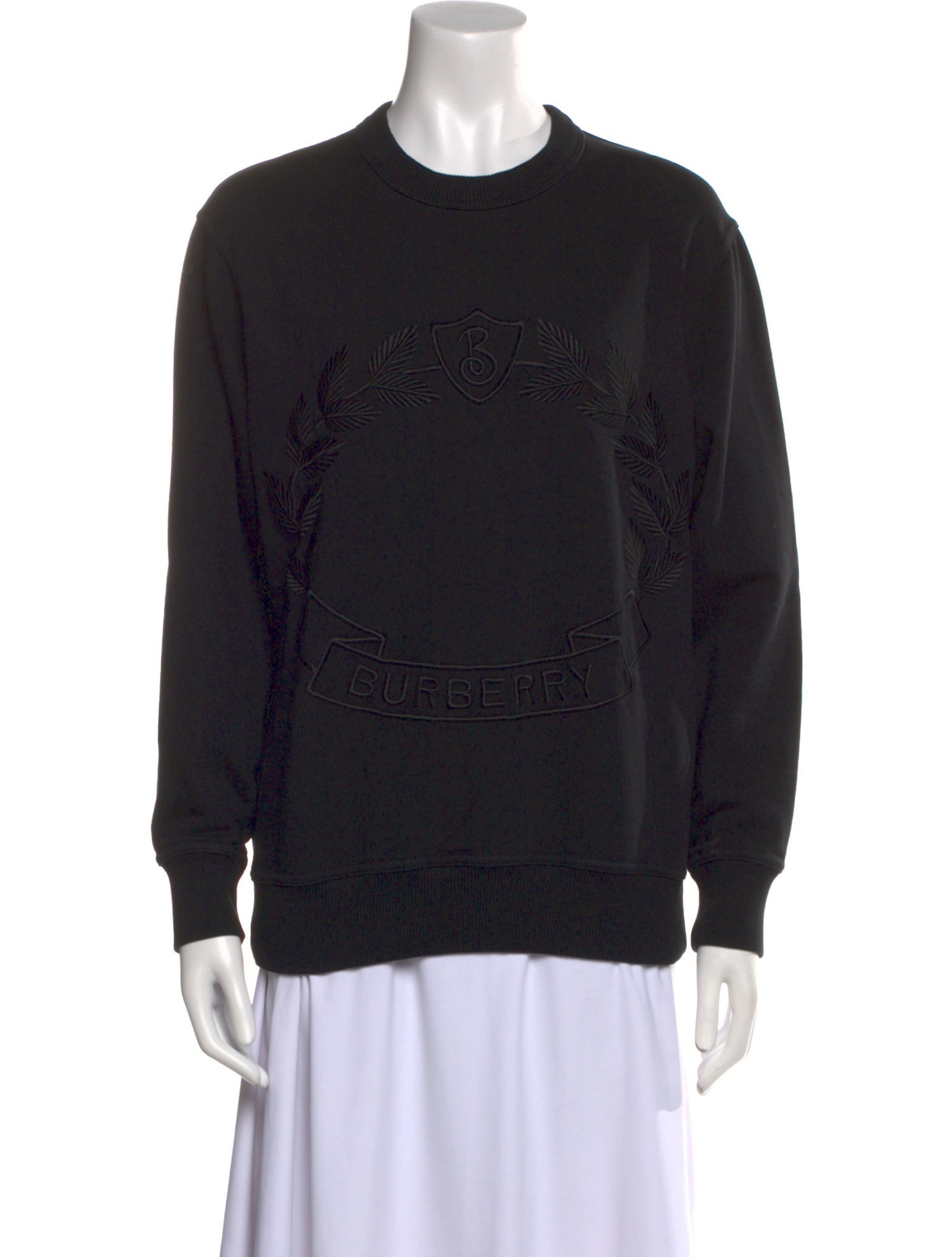 Burberry Graphic Print Crew Neck Sweatshirt