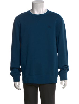Burberry House Check Pattern Crew Neck Pullover