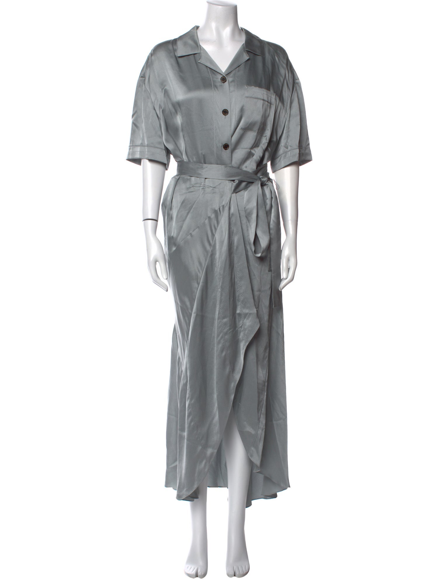 Burberry Silk Long Dress