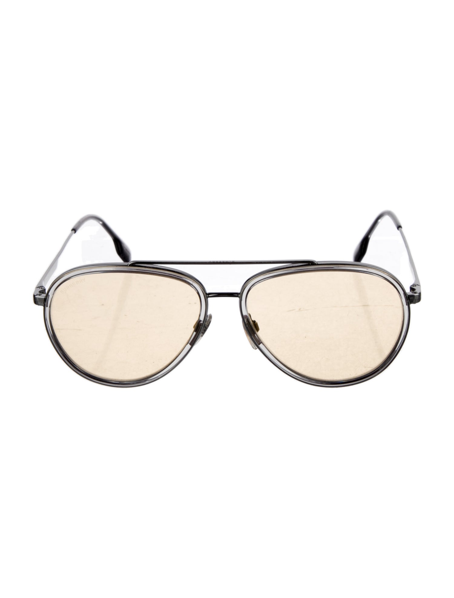Burberry Aviator Tinted Sunglasses