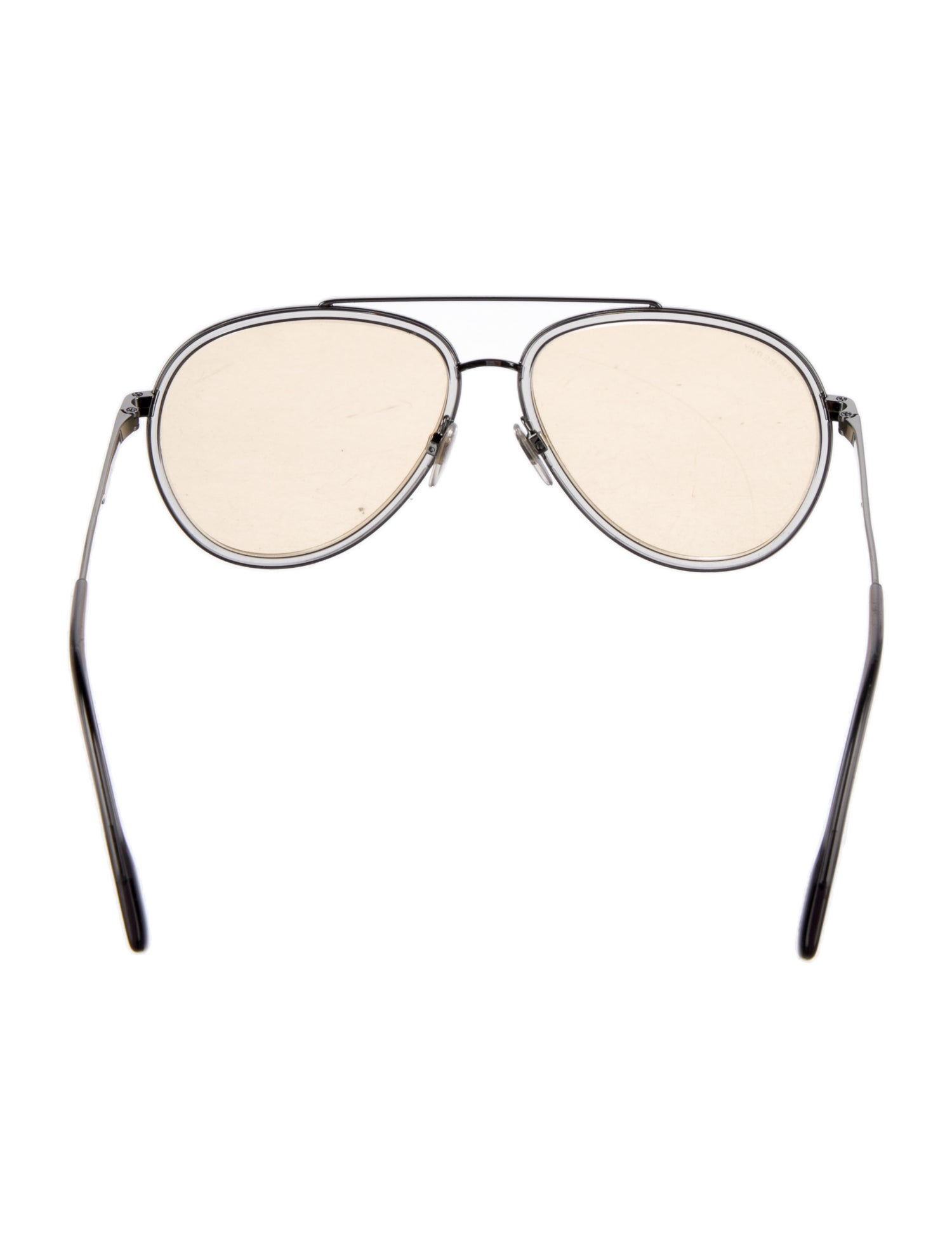 Burberry Aviator Tinted Sunglasses