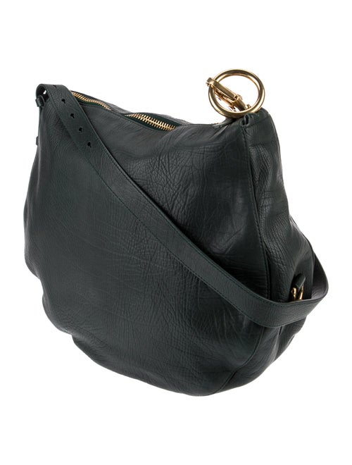 Burberry Leather Knight Crossbody Bag Medium