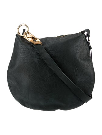 Burberry Leather Knight Crossbody Bag Medium