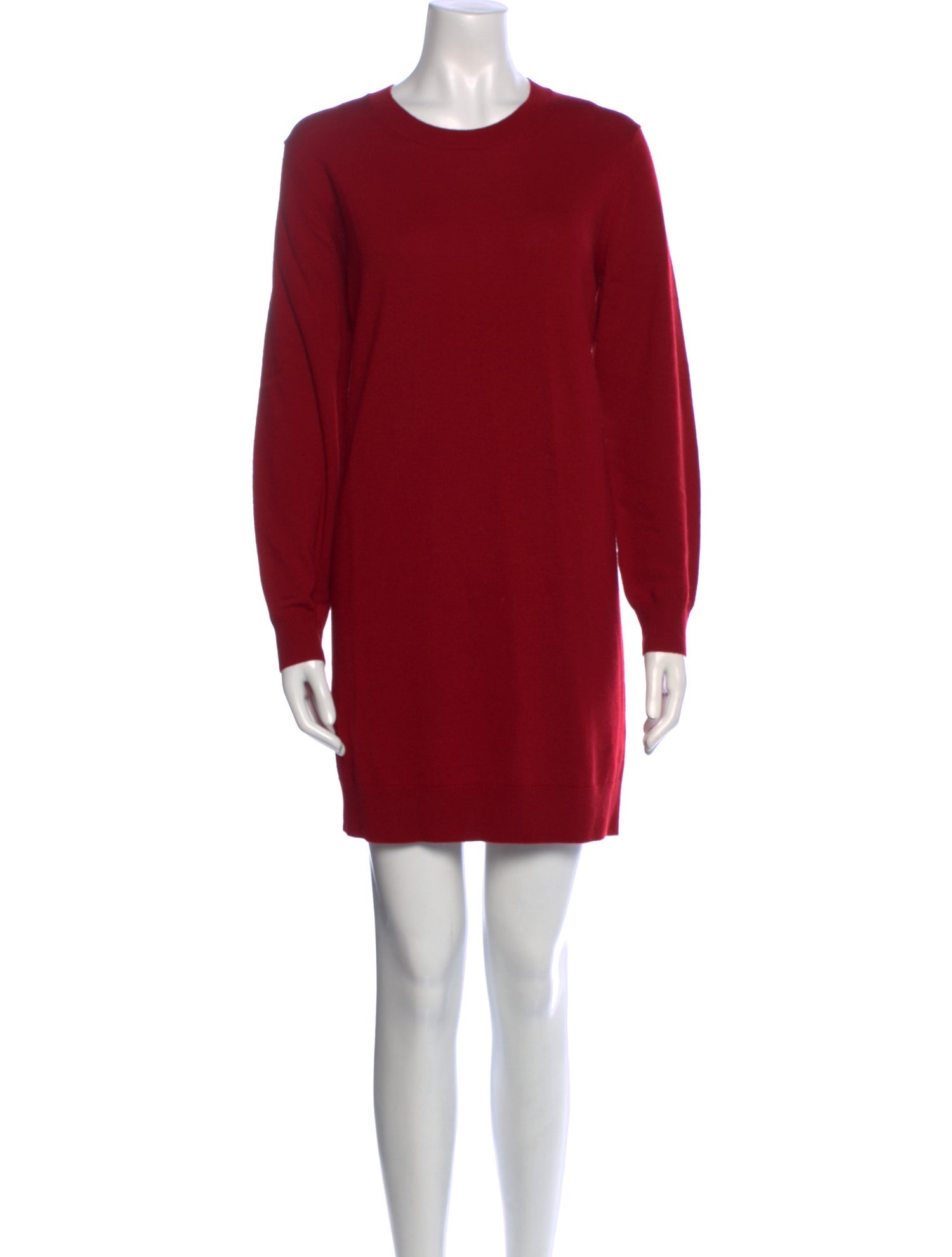 Burberry Merino Wool Mini Dress