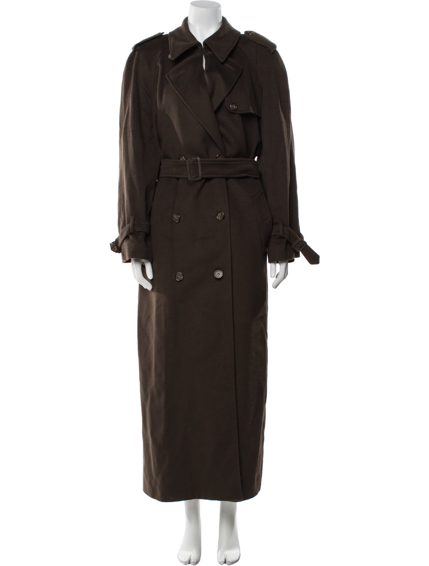 Burberry's Lambswool Trench Coat