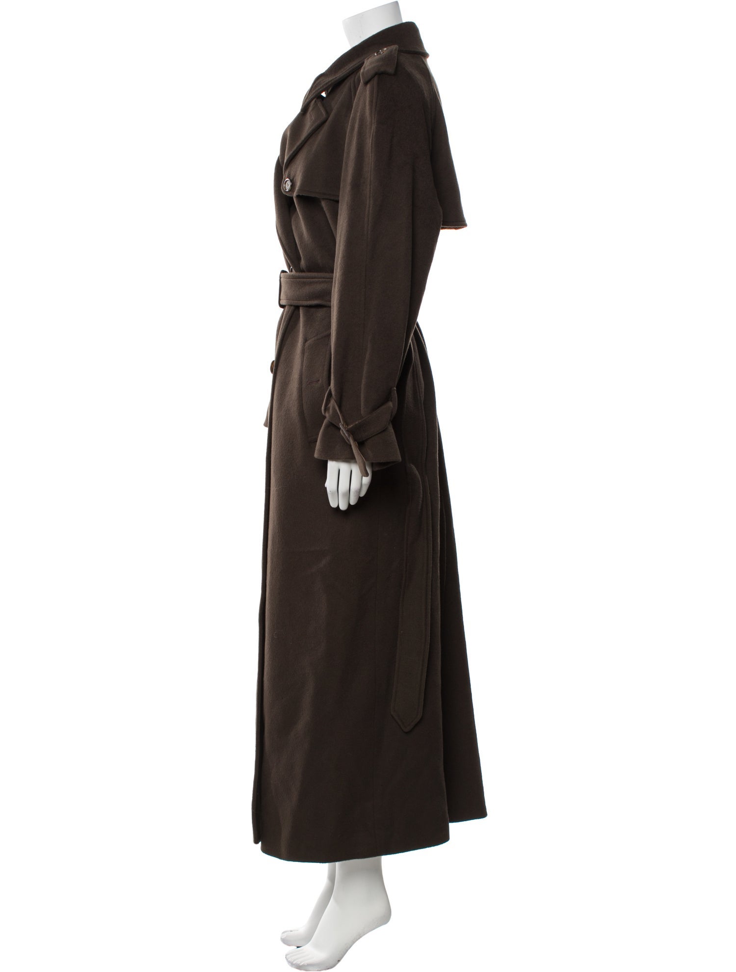 Burberry's Lambswool Trench Coat