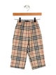 Burberry Toddlers' Checkprint Casual Pants