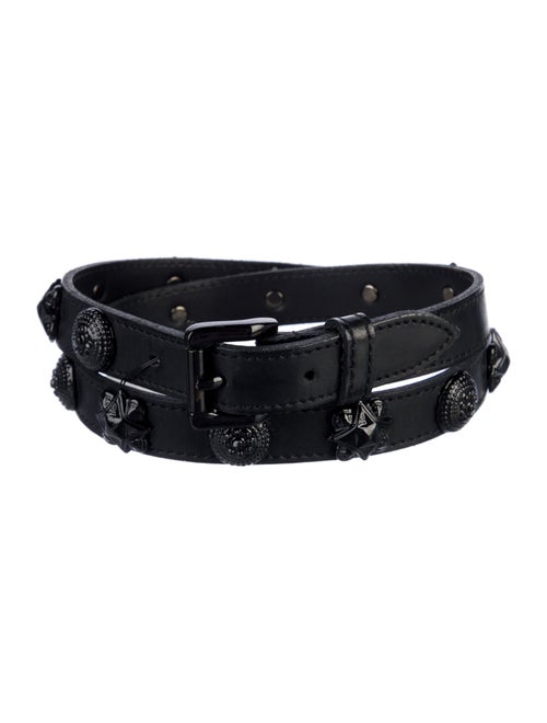 Burberry Skinny Leather Belt