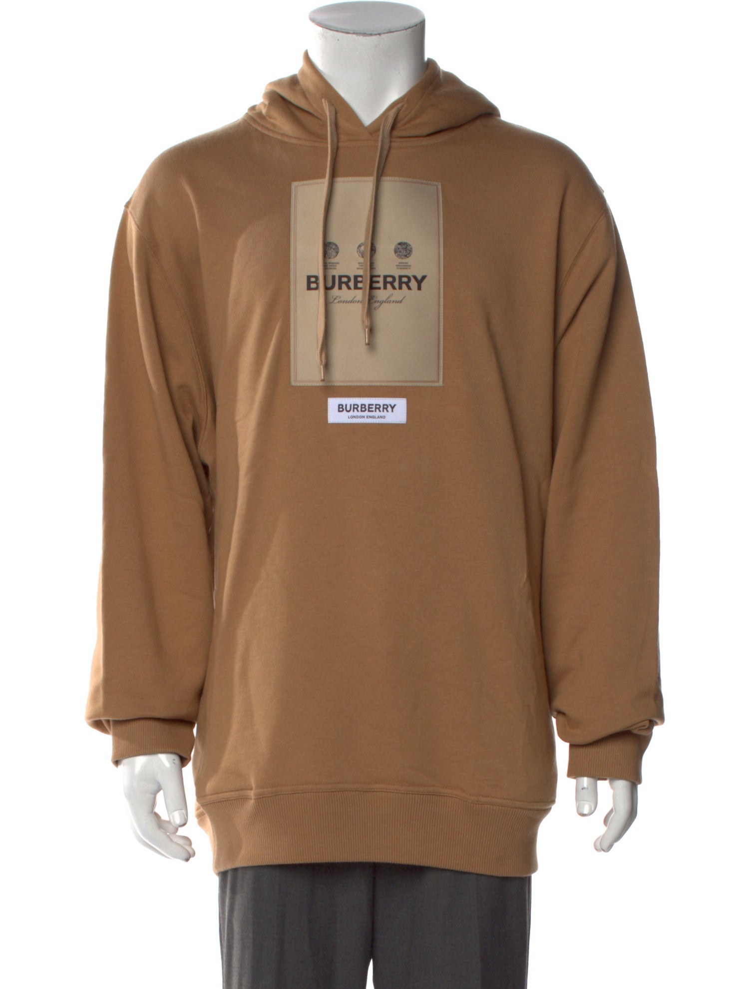Burberry Graphic Print Crew Neck Hoodie w/ Tags