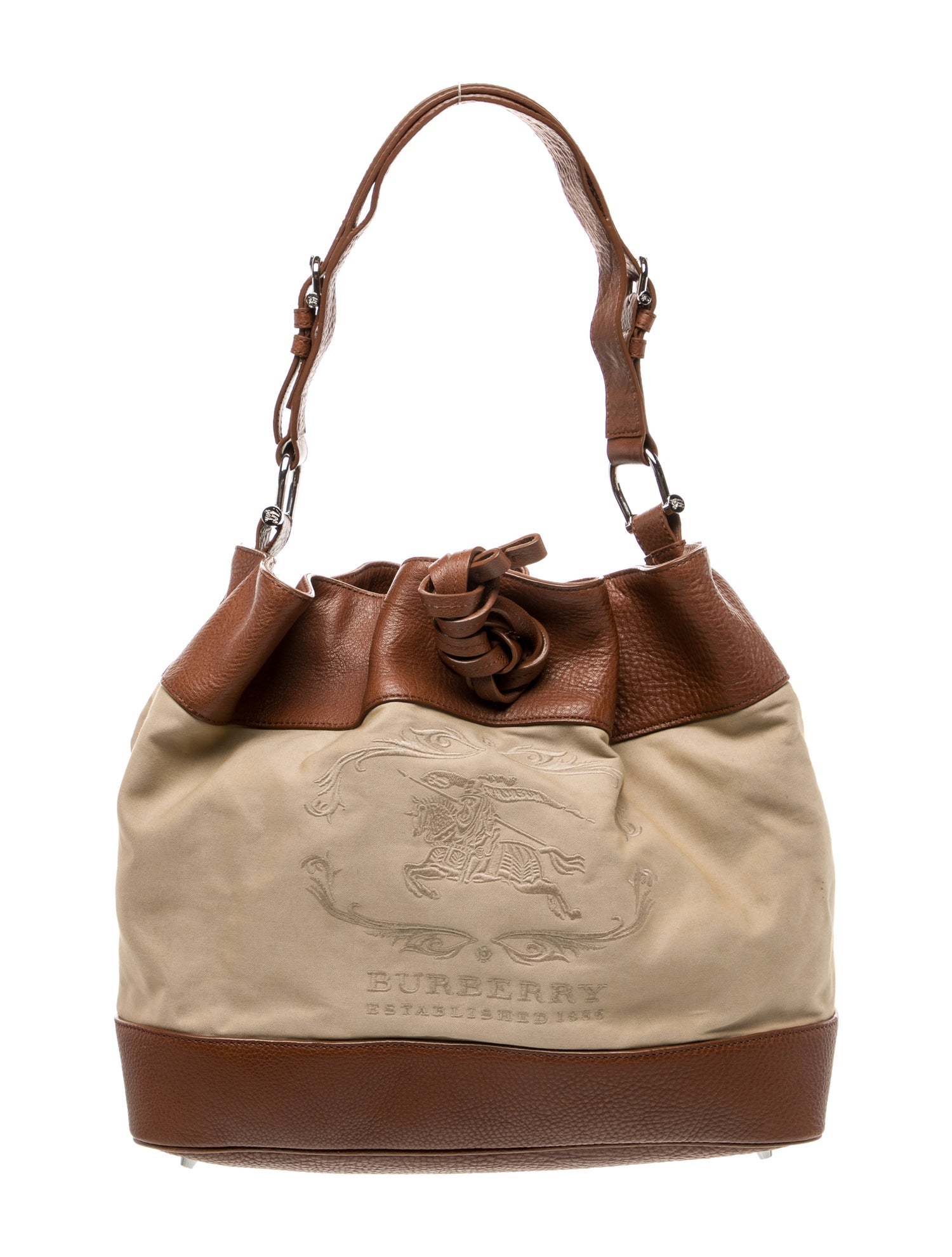 Burberry House Check Bucket Bag